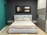 Letto imbottito modello Roger di Giessegi scontato 50%