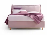 Letto imbottito con contenitore Vera advance voulantNoctisa prezzo ribassato