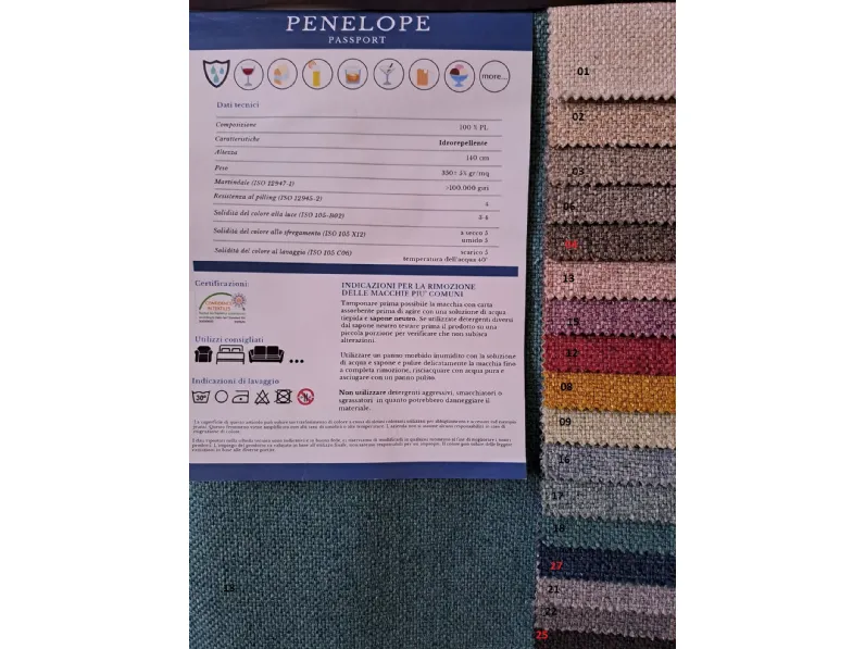 Letto classico con contenitore Zaffiro Hopplà a prezzo scontato