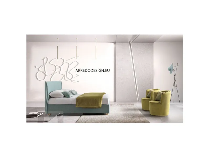 Letto matrimoniale con contenitore Hesperis * Le comfort a prezzo scontato
