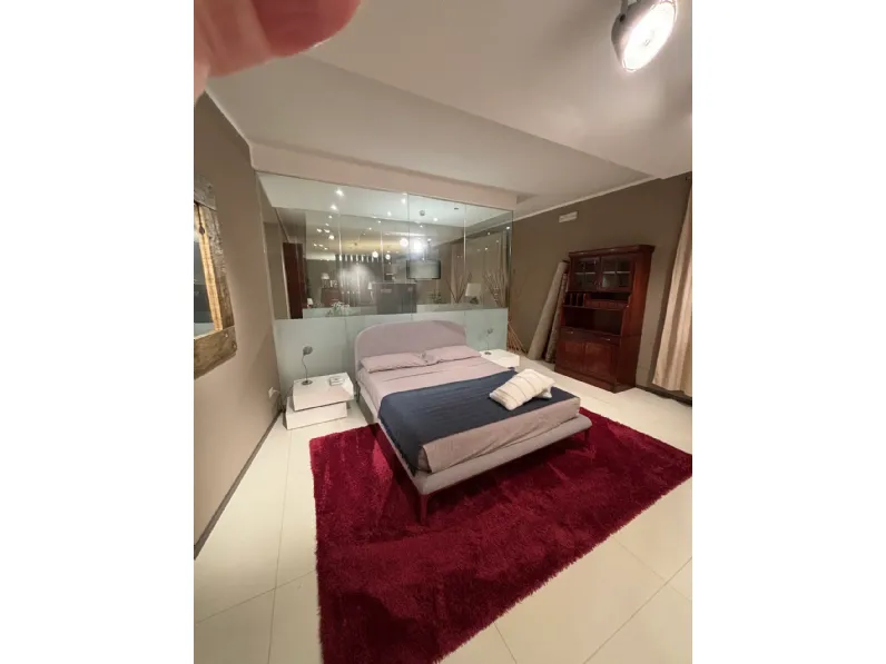 Letto imbottito rada Pianca a PREZZI OUTLET