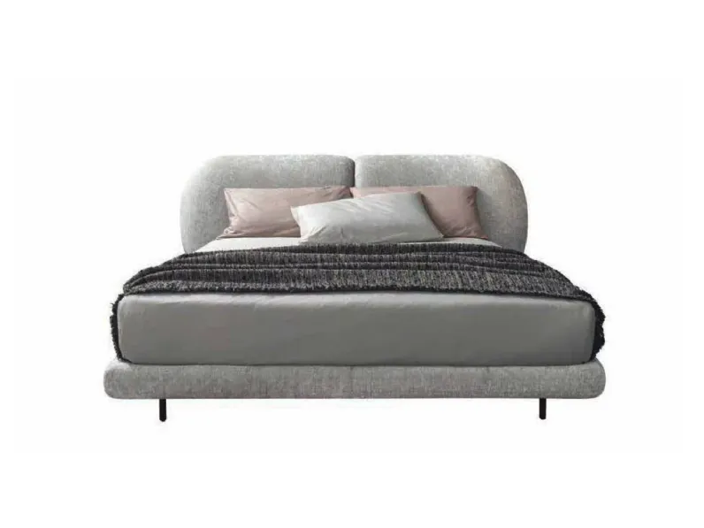 Letto design con piedini Vogue Veneran a prezzo ribassato