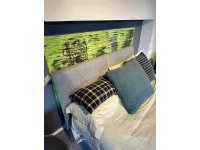 Letto matrimoniale design Ada Ditre italia a prezzo ribassato
