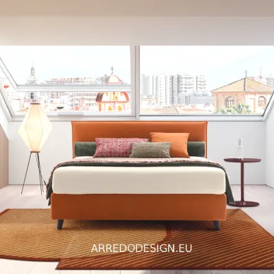 Letto matrimoniale con contenitore Agata Twils a prezzo scontato