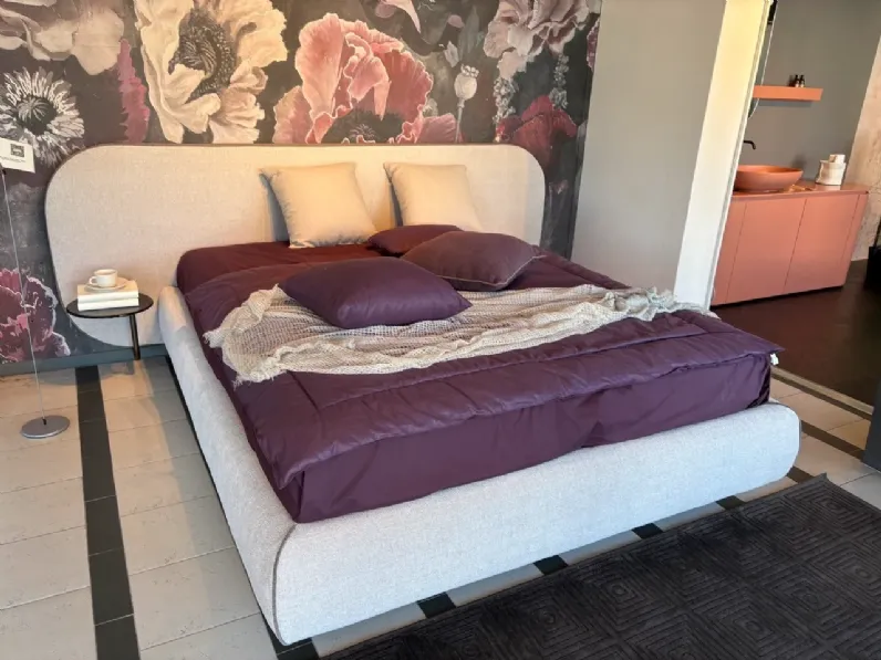 Letto design con contenitore Bcurve Twils a prezzo scontato