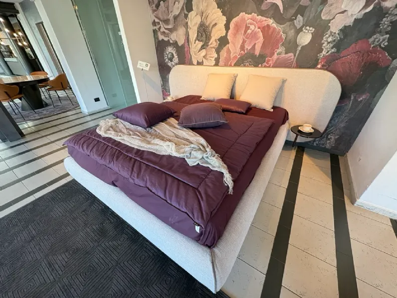 Letto design con contenitore Bcurve Twils a prezzo scontato