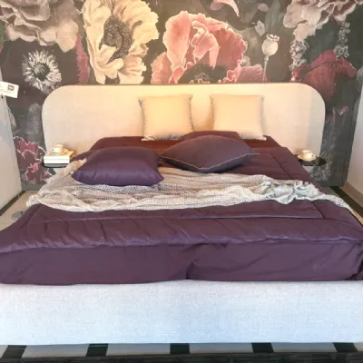 Letto design con contenitore Bcurve Twils a prezzo scontato