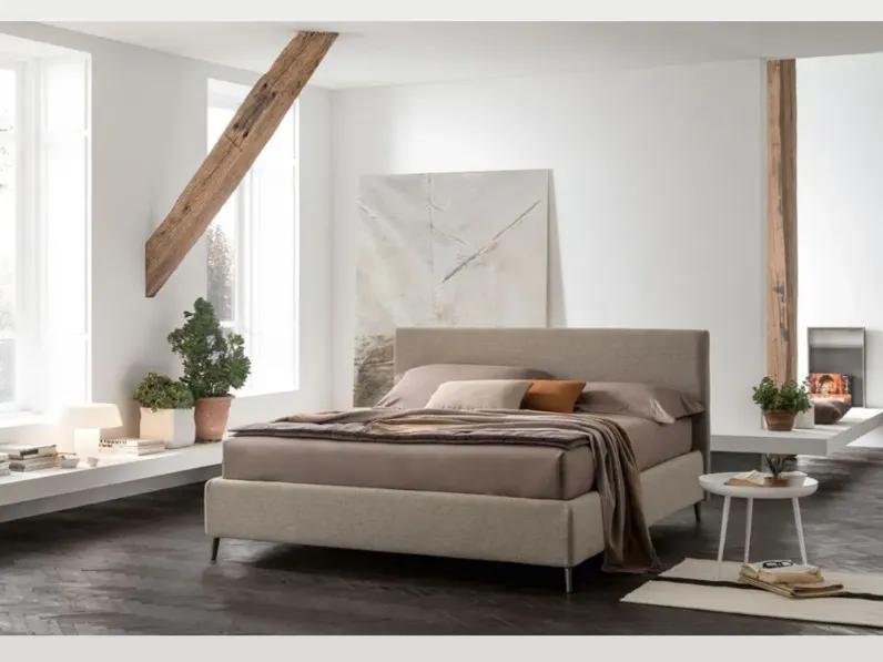 Letto moderno con contenitore Benny V&nice a prezzo scontato