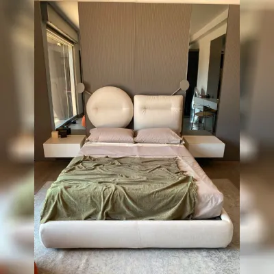 Letto design con contenitore Beshape Caccaro a prezzo scontato