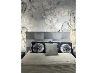 Letto imbottito con contenitore Feniglia Nefi a prezzo scontato