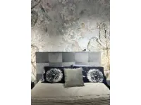 Letto imbottito con contenitore Feniglia Nefi a prezzo scontato