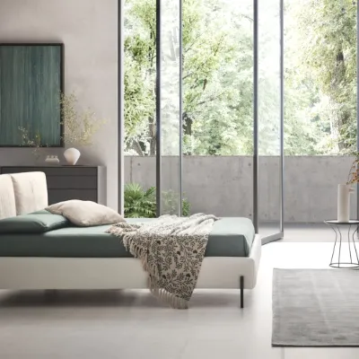 Letto design Ischia Le comfort scontato 25%