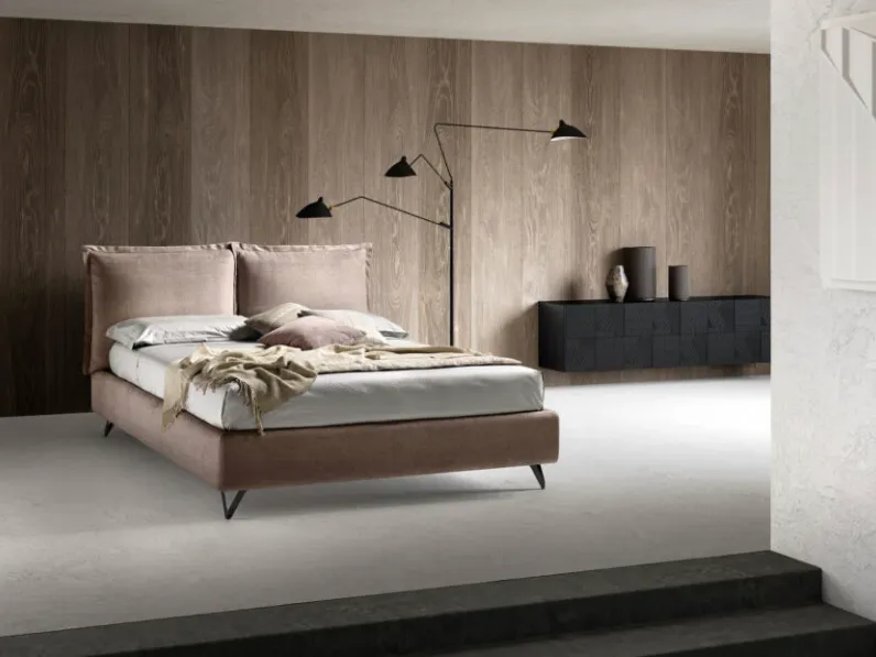 Letto moderno Letto contenitore mod wisp Samoa scontato 31%