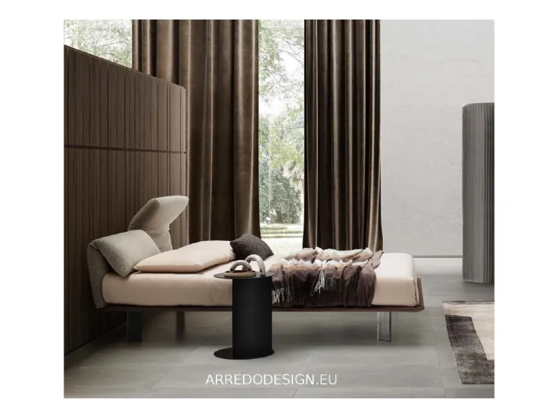 Letto matrimoniale design Logan Le comfort a prezzo ribassato