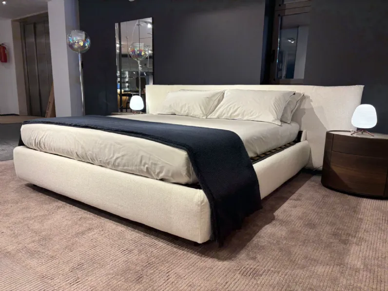 Letto matrimoniale con contenitore Milo a prezzo riservato 