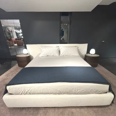 Letto matrimoniale con contenitore Milo a prezzo riservato 