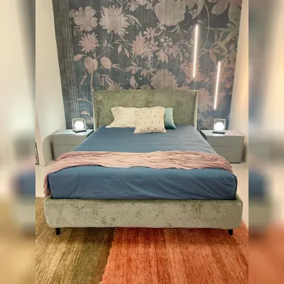 Letto matrimoniale con contenitore Nadir Rosini a prezzo scontato