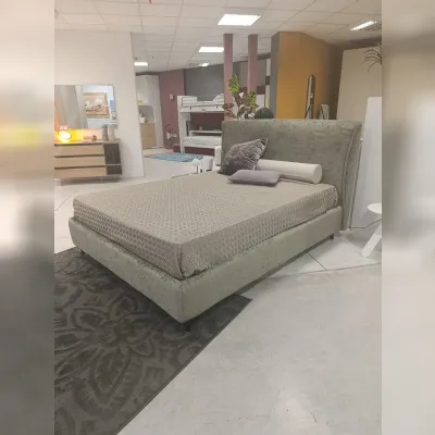 Letto matrimoniale con contenitore Nadir Rosini a prezzo scontato