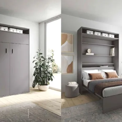 Letto matrimoniale a scomparsa Trasformabili Mobilificio bellutti a prezzo ribassato