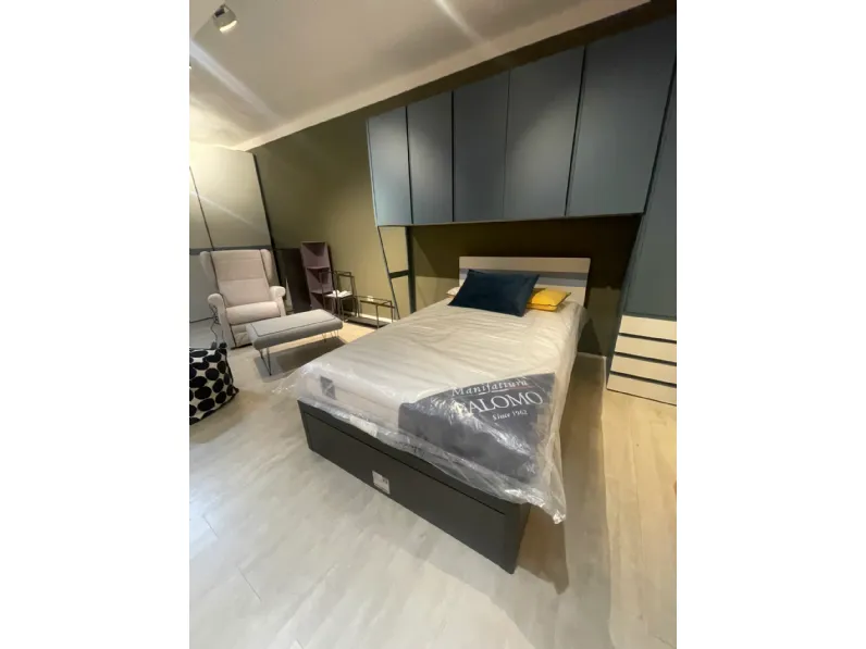 Letto infinity  bloom  Moretti compact camerette a PREZZI OUTLET