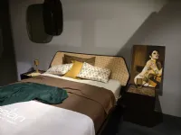 Letto matrimoniale moderno Letto pianca con  materasso dorelan Pianca a prezzo scontato