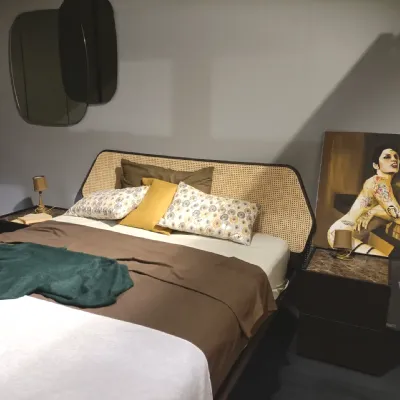 Letto matrimoniale moderno Letto pianca con  materasso dorelan Pianca a prezzo scontato