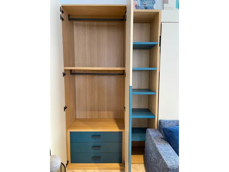 Letto e divano a scomparsa nobu  di Clever scontato del 50%