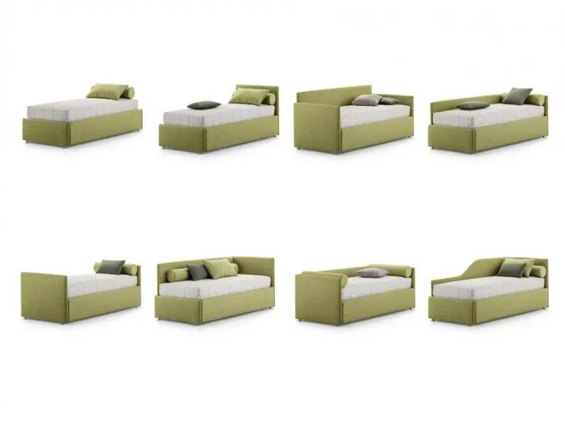 Letto singolo moderno Joy V&nice a prezzo scontato
