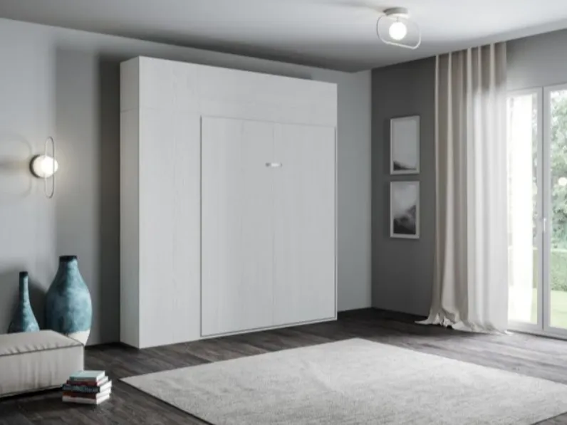 Letto moderno a scomparsa Kiaro Md work a prezzo ribassato