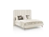 Letto imbottito modello Letto maxi 200 x 200 luxury venice di Md work scontato 41%