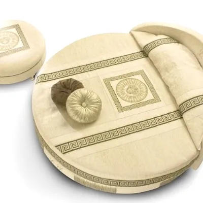 Letto rotondo completo di materasso  Md work SCONTATO a PREZZI OUTLET
