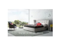 Letto moderno con giroletto Aspen Le comfort a prezzo scontato