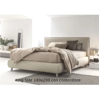 Letto imbottito modello Pascal di V&nice scontato 30%