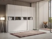 Letto moderno Kreation letto scomparsa  più armadio Md work scontato 55%