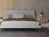 Letto imbottito modello Kudo di Giessegi scontato 40%