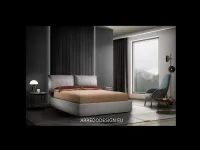 Letto matrimoniale moderno Leilah Gamma a prezzo scontato