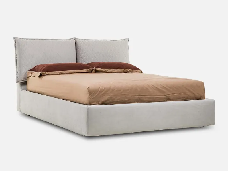 Letto matrimoniale moderno Leilah Gamma a prezzo scontato