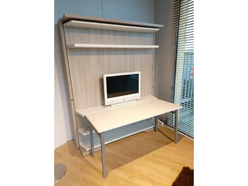 Letto a scomparsa lgm 2 tv table free Clei in OFFERTA OUTLET - 35%