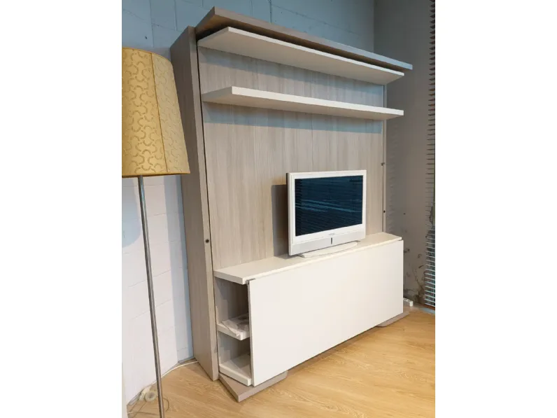 Letto a scomparsa lgm 2 tv table free Clei in OFFERTA OUTLET - 35%
