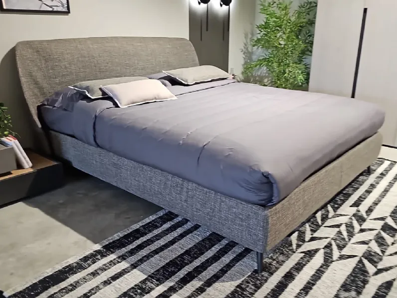 Letto moderno con contenitore Letto imbottito tomasella altea Tomasella a prezzo scontato