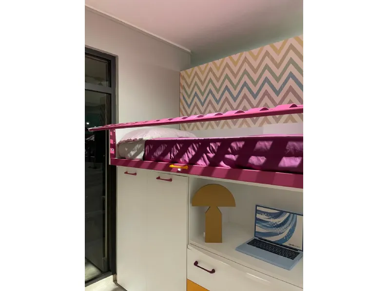 Approfitta dello sconto 68% sul letto level di Moretti compact camerette
