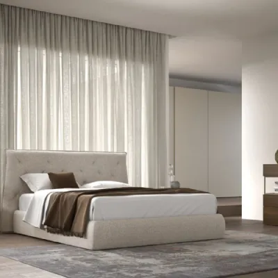 Letto Letto matrimoniale modello fiocco Orme SCONTATO a PREZZI OUTLET