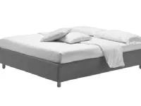 Letto moderno con contenitore Letto matrimoniale modello sommier Noctis a prezzo ribassato