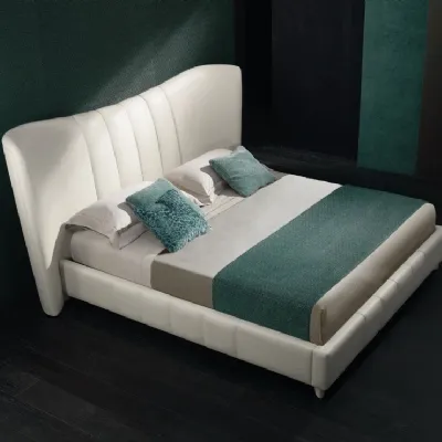 Letto moderno Letto maxi in pelle varie finiture Md work scontato 38%