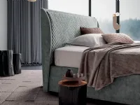 Letto imbottito modello Calipè  di Rigosalotti scontato 35%