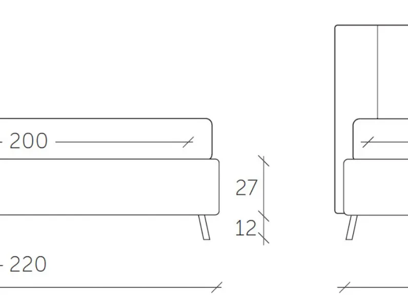 Letto Camille Artigianale SCONTATO a PREZZI OUTLET