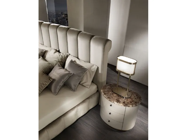 Letto matrimoniale Letto modello principato diversi rivestimenti  Md work con un ribasso IMPERDIBILE