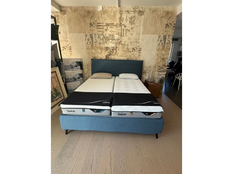 LETTO Bob con materasso e secondo rivestimento  Noctis a PREZZI OUTLET