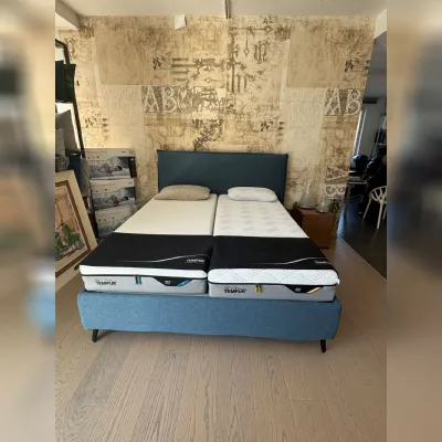 LETTO Bob con materasso e secondo rivestimento  Noctis a PREZZI OUTLET