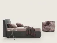 Letto matrimoniale con contenitore Break Le comfort a prezzo scontato